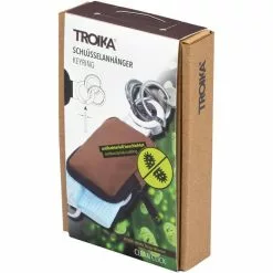 TROIKA Schlüsselanhänger Clean Click KR21-77/BR, Kunstleder / Metall, Braun -Tischlampen Verkäufe 523da05cd964388fe22debd54fd1292e9fa350df schluesselanhaenger troika clean click kr21 77br