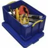 Really Useful Box Really-Useful-Box Aufbewahrungsbox 64B 64Liter, Mit Deckel, Kunststoff, Blau, A3, 71 X 44 X 31cm