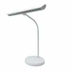 Infitronic Schreibtischlampe IN18LEDKLW LED, Dimmbar, USB, Standfuß, Weiß