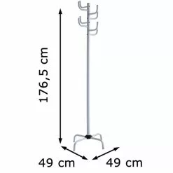 Idimex Garderobenständer Kaktus, 18200, Mit 8 Haken, Metall, Weiß -Tischlampen Verkäufe 54f87eb1ac6376e853955f518d01422362770975 garderobenstaender idimex kaktus 18200