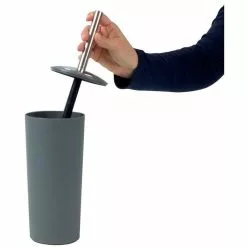 Kela WC-Bürste Marta, Grau, Bürstenhalter Aus Kunststoff -Tischlampen Verkäufe 5535616287522dbac42a1e705feb733d1b1420f9 wc buerste kela marta grau