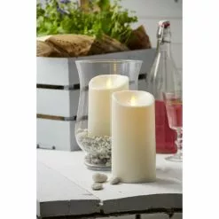 Böttcher-AG LED-Kerze Twinkle Outdoor Creme, 17,5 X 9 Cm (HxØ), Mit Timer, Mit Pendeldocht -Tischlampen Verkäufe 5568ac69295c84a872e84092699dac1320b78e6c led kerze boettcher ag twinkle outdoor creme