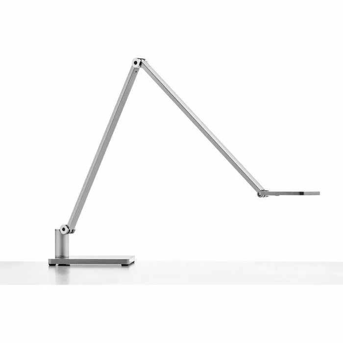 Novus Schreibtischlampe Attenzia Task LED, Dimmbar, Silber, Mit Standfuß 1 Novus Schreibtischlampe Attenzia Task LED, Dimmbar, Silber, Mit Standfuß