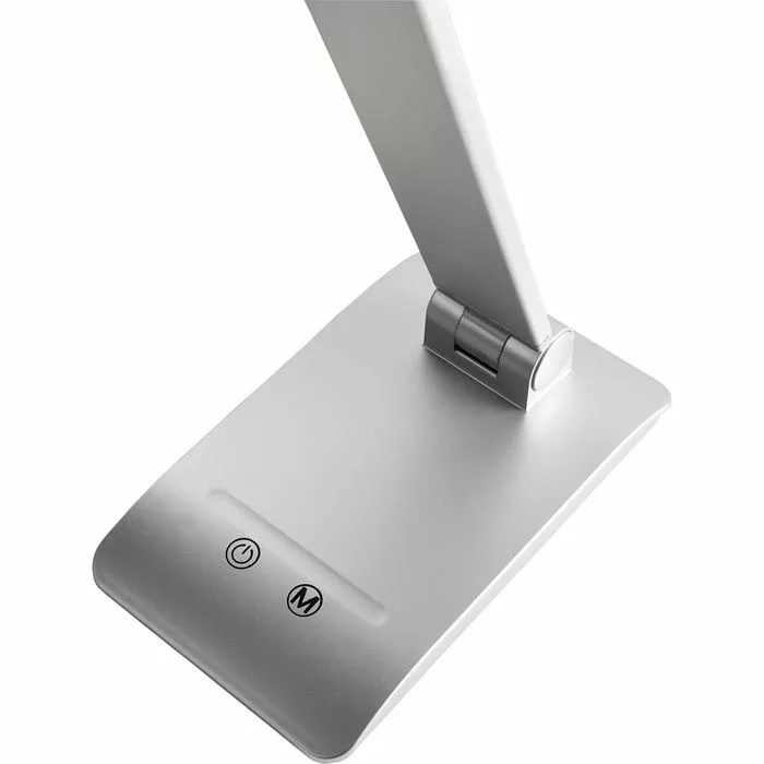 Alco Schreibtischlampe 924 LED, Dimmbar, Silber, Mit Standfuß 3 Alco Schreibtischlampe 924 LED, Dimmbar, Silber, Mit Standfuß – Bild 3