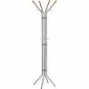 Alco Garderobenständer 2800, Mit 12 Haken, Metall, Silber