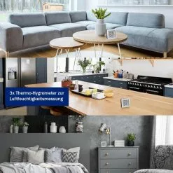 TFA Thermometer 95.2019.54 Innen, Digital, Mit Hygrometer, 3 Stück -Tischlampen Verkäufe 60101279aef76cba3141121ff14a35bdffcf48f8 thermo hygrometer tfa 95.2019.54 innen