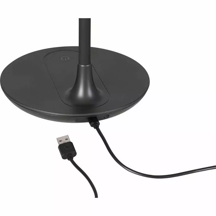 Hansa Schreibtischlampe Move LED, Dimmbar, Schwarz, Mit Integriertem Akku, Standfuß 5 Hansa Schreibtischlampe Move LED, Dimmbar, Schwarz, Mit Integriertem Akku, Standfuß – Bild 5