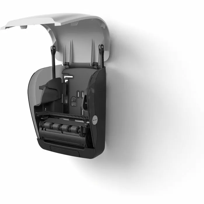 Katrin Handtuchspender Inclusive, 90045, Kunststoff, Für 800 Falthandtücher, Weiß 4 Katrin Handtuchspender Inclusive, 90045, Kunststoff, Für 800 Falthandtücher, Weiß – Bild 4