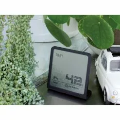 Stadler Form Stadler-Form Thermo-Hygrometer Selina Innen, Digital, Uhrzeit, Schwarz -Tischlampen Verkäufe 6550bc59eb4fe358cb63c1622768be142e6e29c6 thermo hygrometer stadler form selina innen