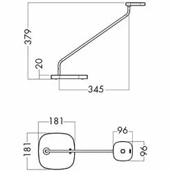 Luxo Schreibtischlampe Trace, Dimmbar, Mit Standfuß, Schwarz -Tischlampen Verkäufe 67f8e0808169ad7de29b45f760de7e2e7df2c10a schreibtischlampe luxo trace