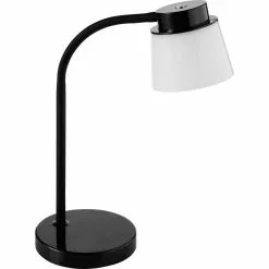 Alco Schreibtischlampe 935 LED, Dimmbar, Schwarz, Mit Standfuß