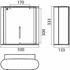 Emco Handtuchspender System 2, Metall, 500 Falthandtücher, Chrom -Tischlampen Verkäufe 6e2c5018378e503fa2399cb4021896300ebf5944 handtuchspender emco system 2