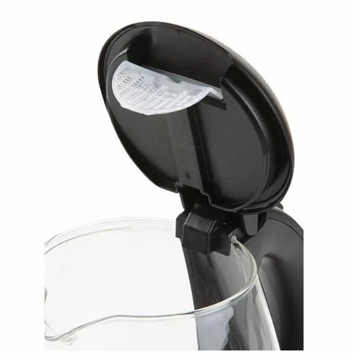 Domo Wasserkocher DO9218WK, 1,2 L, 2200 W, Glas, Innenbeleuchtung, Transparent 3 Domo Wasserkocher DO9218WK, 1,2 L, 2200 W, Glas, Innenbeleuchtung, Transparent – Bild 3