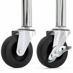 Songmics Garderobenständer HSR02S, Bis 50 Kg, Mit Rollen, Ausziehbar, Metall, Silber -Tischlampen Verkäufe 7712e107e9b02d3d19c9057be5c4d6427afc99c9 garderobenstaender songmics hsr02s bis 50 kg