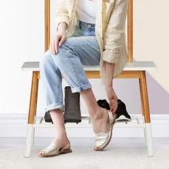 Relaxdays Garderobenständer 10027500, Mit Ablage & 5 Haken, Bambus, Natur / Weiß -Tischlampen Verkäufe 79b743f3da61e0fed46e8b0054707c29afbb72e1 garderobenstaender relaxdays 10027500