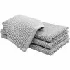 Zollner Geschirrtuch Fair 50 X 70 Cm, 100% Baumwolle, Grau, 4 Stück