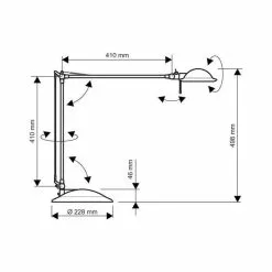 Maul Schreibtischlampe Maulbusiness LED, Silber, Mit Standfuß Und Tischklemme -Tischlampen Verkäufe 83c64da3179f4cd0fb61b6d4cee545bed954f116 schreibtischlampe maul maulbusiness led
