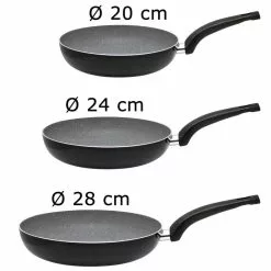 ELO Pfanne 65403 Dolomit, Ø 20 / 24 / 28cm, Aluminium, Induktionsgeeignet, Set, 3-teilig -Tischlampen Verkäufe 879a15c84b27e0cd352e349745a46816e03b3c53 pfanne elo 65403 dolomit durchschnitt 20 24 28cm