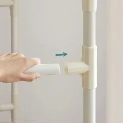 Songmics Garderobenständer RDR02WT, Bis 70 Kg, Mit 2 Kleiderstangen Und 2 Ablagen, Metall, Weiß -Tischlampen Verkäufe 8ed35725ab1c8cb10e5096cb990b914791b893fe garderobenstaender songmics rdr02wt bis 70 kg