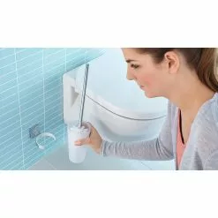 Tesa WC-Bürste Klaam, Weiß / Chrom, Bürstenhalter Aus Glas, Zur Wandmontage -Tischlampen Verkäufe 91389bdd95c6ac433f74ca2a8f2c677e4469f049 wc buerste tesa klaam weiss chrom