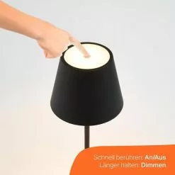 LEDmaxx Schreibtischlampe LED, IP54, Dimmbar, Mit Standfuß, Mit Akku -Tischlampen Verkäufe 92d3346e4b359177ccc70cc429b096a9bef8c023 schreibtischlampe ledmaxx led