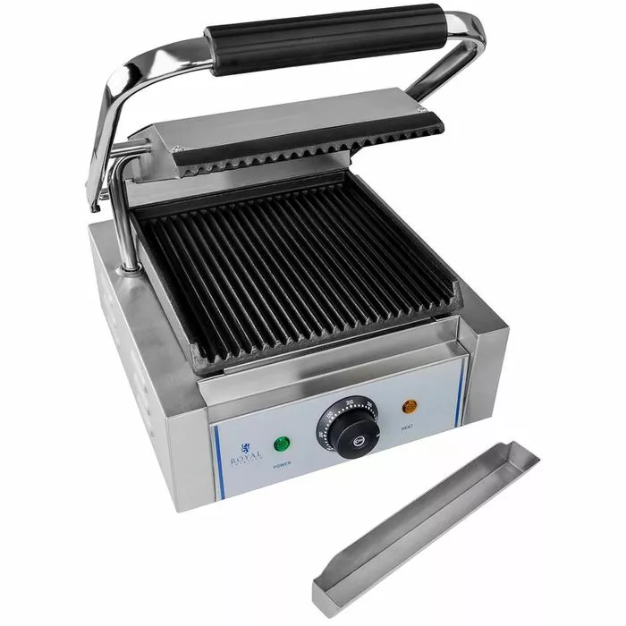 Royal-Catering Elektrogrill RCCG-1800G, 1800 Watt, Kontaktgrill, Grillplatten Gerillt 5 Royal-Catering Elektrogrill RCCG-1800G, 1800 Watt, Kontaktgrill, Grillplatten Gerillt – Bild 5