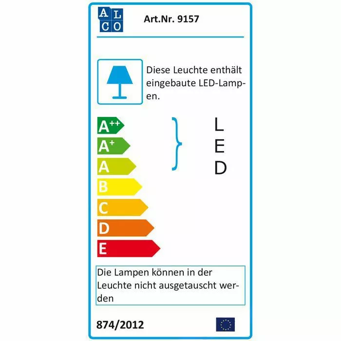 Alco 9157 Schreibtischlampe LED Dimmbar 4 Alco 9157 Schreibtischlampe LED Dimmbar – Bild 4