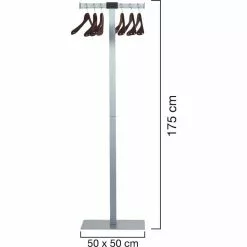 Unilux Garderobenständer Spirit 100340626, Mit 6 Kleiderbügeln, Metall, Silber -Tischlampen Verkäufe 944533555a0ae33a29dcd3058773dc629034b833 garderobenstaender unilux spirit 100340626