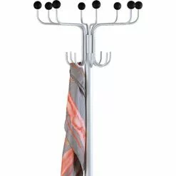 Kerkmann Garderobenständer Rondo, 6082, Mit 16 Haken, Metall, Alusilber / Schwarz -Tischlampen Verkäufe 962e1c7c54143581403388437658544d82eb422c garderobenstaender kerkmann rondo 6082