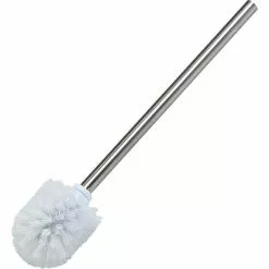 Zeller WC-Bürste Silber, Ersatzbürste Mit Edelstahlgriff