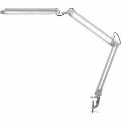 Maul Maulatlantic Schreibtischlampe LED Silber Tischklemme