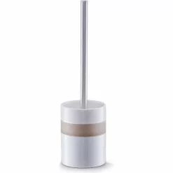 Zeller WC-Bürste Beige, Bürstenhalter Aus Keramik