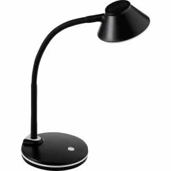 Alco Schreibtischlampe 943 LED, Schwarz, Mit Standfuß