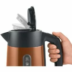 Bosch Wasserkocher DesignLine TWK4P439, 1,7 Liter, 2400 Watt, Edelstahl, Kupfer -Tischlampen Verkäufe 9e3074671db3bcedfb566a7f28e48663ae3843e9 wasserkocher bosch designline twk4p439