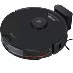 Roborock Saugroboter S7 MaxV, Schwarz, Ladestation, Wischfunktion, Laufzeit 180 Minuten