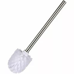 Wenko WC-Bürste Silber, Ersatzbürste Mit Edelstahlgriff