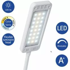 Maul Schreibtischlampe Maulpearly LED, Dimmbar, Weiß, Mit Standfuß -Tischlampen Verkäufe a3e74d470c094cd9a0b1f9b30589565ae073c7aa schreibtischlampe maul maulpearly led