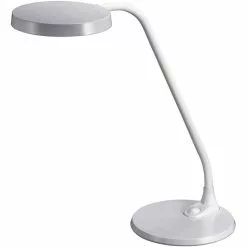 Eschenbach Schreibtischlampe Basic VisionLED, Weiß, Mit Standfuß