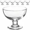 Leonardo Dessertschalen Cucina 020851, Mit Fuß, Glas, Transparent, 12cm, Set, 6 Stück