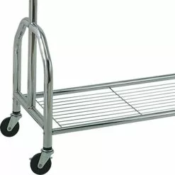 Kerkmann Garderobenständer Chromo, 6016, Mit Rollen Und Schuhablage, Metall, Silber -Tischlampen Verkäufe a83a1cf2e935ca243c655958e6727c8fc702d134 garderobenstaender kerkmann chromo 6016