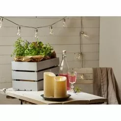 Böttcher-AG LED-Kerze Twinkle Outdoor Creme, 17,5 X 9 Cm (HxØ), Mit Timer, Mit Pendeldocht -Tischlampen Verkäufe aaf06eeb34847ea3bf02e449c3077503c7bfaa11 led kerze boettcher ag twinkle outdoor creme