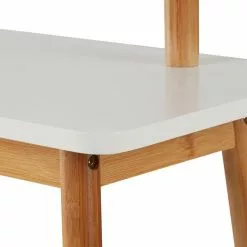 Relaxdays Garderobenständer 10027500, Mit Ablage & 5 Haken, Bambus, Natur / Weiß -Tischlampen Verkäufe af55a0f169d7a5e3d2402a2988e4dda88ecaa5f9 garderobenstaender relaxdays 10027500