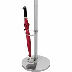 Kerkmann Garderobenständer Stilo, 6903, Mit 2 X 5 Haken, Metall, Alusilber -Tischlampen Verkäufe b124ff77838fc2dc8b64e590dfe8d8f510f59d05 garderobenstaender kerkmann stilo 6903