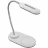 Denver Schreibtischlampe LQI-55 LED, Standfuß, QI-Ladegerät