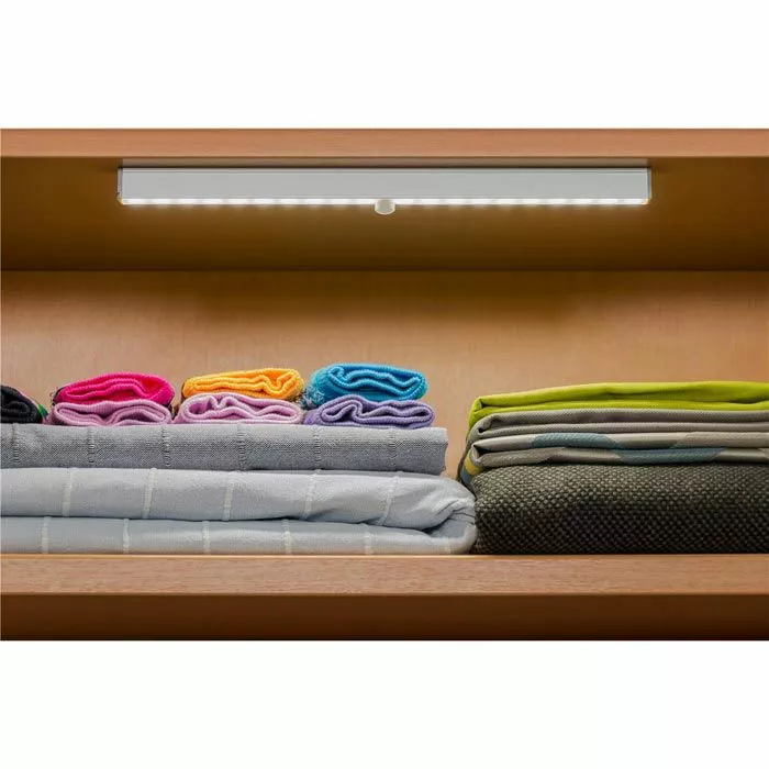 Goobay LED-Unterbauleuchte 32 Cm, 2,2 W, Kaltweiß, Bewegungsmelder, Batterie 4 Goobay LED-Unterbauleuchte 32 Cm, 2,2 W, Kaltweiß, Bewegungsmelder, Batterie – Bild 4