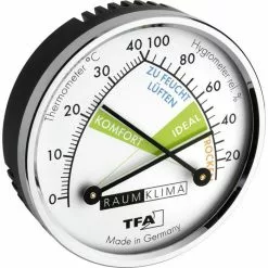 TFA Thermo-Hygrometer 45.2024 Analog, Verchromt