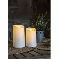 Böttcher-AG LED-Kerze Twinkle Outdoor Creme, 17,5 X 9 Cm (HxØ), Mit Timer, Mit Pendeldocht -Tischlampen Verkäufe b5e80644323045f449b21ae8935677c4ee7c9c1a led kerze boettcher ag twinkle outdoor creme