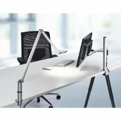 Novus Schreibtischlampe Attenzia Task LED, Dimmbar, Schwarz, Tischklemme -Tischlampen Verkäufe b85fce86b868645c558f478ee84d0885c8df514c schreibtischlampe novus attenzia task led