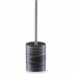 Zeller WC-Bürste Schwarz, Bürstenhalter Aus Keramik