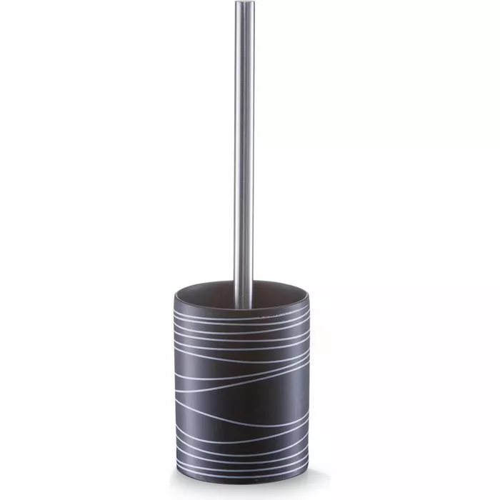 Zeller WC-Bürste Schwarz, Bürstenhalter Aus Keramik 1 Zeller WC-Bürste Schwarz, Bürstenhalter Aus Keramik
